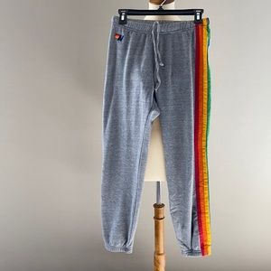 Aviator Nation Five-Stripe Sweatpants